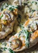 keto chicken florentine